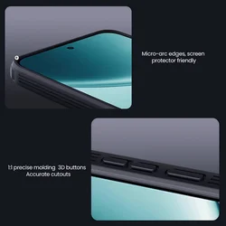 Telefontok Xiaomi Redmi Note 15 Pro+ Plus 5G - Nillkin csúsztatható kameravédős áttetsző / fekete hátlap tok-6