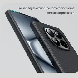 Telefontok Xiaomi Redmi Note 15 Pro 5G - Nillkin Super Frosted - fekete hátlap tok-4