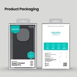 Telefontok Xiaomi Redmi Note 15 Pro 5G - Nillkin Super Frosted - fekete hátlap tok-6