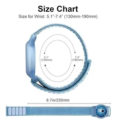 Tech- Protect Nylon Apple Airtag 1/ 2 tok - Unikornis pink csuklópánt gyerekeknek-2