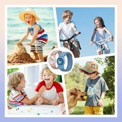 Tech- Protect Nylon Apple Airtag 1/ 2 tok - Unikornis pink csuklópánt gyerekeknek-5