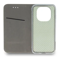 Telefontok Xiaomi Redmi Note 15 Pro 5G - Smart Magnetic kék szilikon keretes mágneses könyvtok-4