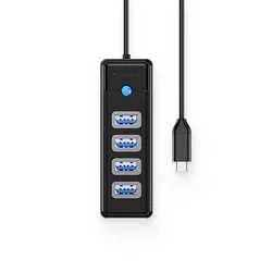 Orico PW4A-C3 HUB Adapter - USB-C / 4xUSB porttal-1