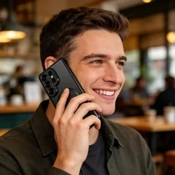  Telefontok Samsung Galaxy S26 Ultra - MagSafe kompatibilis átlátszó hátlap tok, fekete szilikon kerettel-3