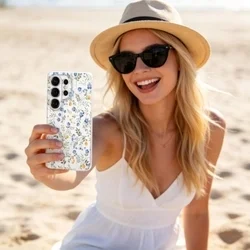 Telefontok Samsung Galaxy S26 Ultra - FLEXAIR tavaszi virág - mintás/átlátszó hátlap tok-4