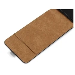 Telefontok Samsung Galaxy A37 5G - Lefelé nyíló Flexi Fliptok fekete-5