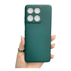 Telefontok Motorola Edge 70 5G - zöld szilikon hátlap tok-1