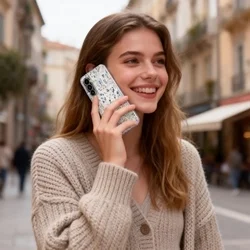 Telefontok Samsung Galaxy A37 5G - FLEXAIR tavaszi virág - mintás/átlátszó hátlap tok-5