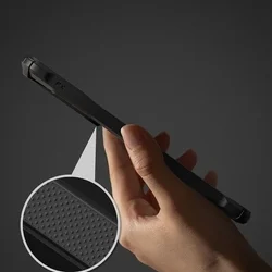 Telefontok Samsung Galaxy S26 - Ringke Fusion X Magnetic - Magsafe kompatibilis átlátszó ütésálló hátlap tok, fekete kerettel-9