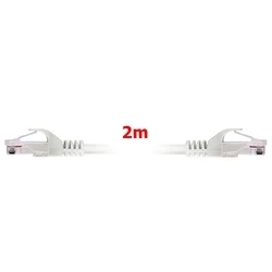 Gembird - Ethernet / Ethernet hálózati kábel, Cat 6A UTP - 2m, szürke -2