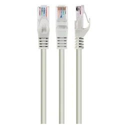 Gembird - Ethernet / Ethernet hálózati kábel, Cat 6A UTP - 5m, szürke -1