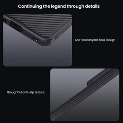  Telefontok Samsung Galaxy S26 - Nillkin csúsztatható kameravédős fekete hátlap tok ﻿-5