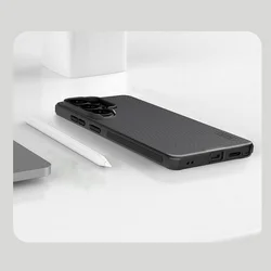 Telefontok Samsung Galaxy S26 Ultra - Nillkin Super Frosted - fekete hátlap tok beépített mágnessel (MagSafe kompatibilis)-6