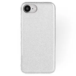 Telefontok iPhone 17e - Ezüst Shiny hátlap tok-1