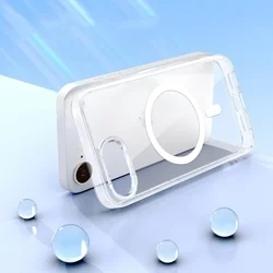 Telefontok iPhone 17e - FULL MATTE MAG COVER - MagSafe kompatibilis átlátszó hátlap tok-1