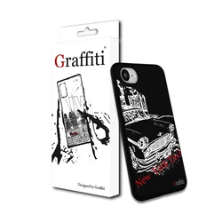 Telefontok iPhone 17e - Graffiti No. 205 mintás szilikon tok-1