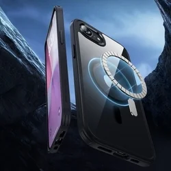 Telefontok iPhone 17e - ESR CLASSIC HYBRID HALOLOCK MagSafe átlátszó/fekete hátlap tok-3