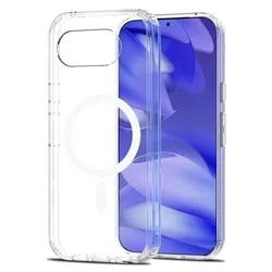 Telefontok Google Pixel 10a - Tech-Protect Flexair Hybrid - MagSafe kompatibilis átlátszó műanyag hátlap tok, szilikon kerettel-1