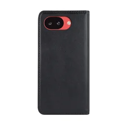 Telefontok Google Pixel 10a - Smart Magnetic fekete szilikon keretes mágneses könyvtok-2