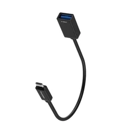Adapter: Wozinsky WOTGY1S - USB / Type-C (USB-C) OTG adapter, fekete kábel, 12,5 cm-1