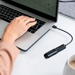 Adapter: Wozinsky WOTGY1S - USB / Type-C (USB-C) OTG adapter, fekete kábel, 12,5 cm-3