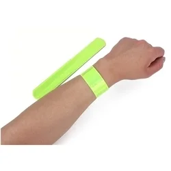 Biciklis kiegészítő 2db fényvisszaverős láb/kar/kerékpár pánt (22 cm)-2