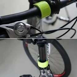 Biciklis kiegészítő 2db fényvisszaverős láb/kar/kerékpár pánt (22 cm)-5