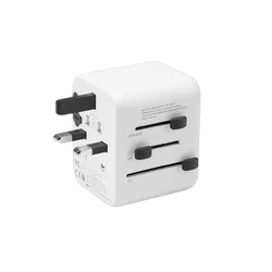 Telefon töltő: Tactical PTP Travel - USB / Type-C (USB-C) portos hálózati töltőfej, 4 dugaljszabvánnyal-5