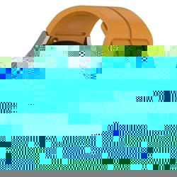 Samsung Galaxy Watch 5 / 5 Pro (40 / 44 / 45 mm) - karamell színű szilikon szíj (szíj szélesség: 20 mm)-1