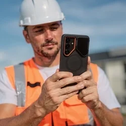 Telefontok Samsung Galaxy S26 - Tech- Protect Kevlar Aura - MagSafe kompatibilis hátlap tok, fekete-5