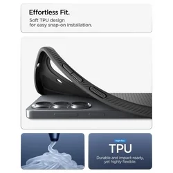 Telefontok Samsung Galaxy S26+ Plus - SPIGEN LIQUID MAG MAGSAFE fekete tok-6