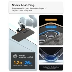 Telefontok Samsung Galaxy S26+ Plus - SPIGEN LIQUID MAG MAGSAFE szürke tok-8