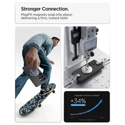 Telefontok Samsung Galaxy S26 Ultra - SPIGEN LIQUID MAG MAGSAFE szürke tok-11