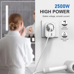 Telefon töltő: Tech-Protect TA100 - UK / EU átalakító hálózati töltőfej-5