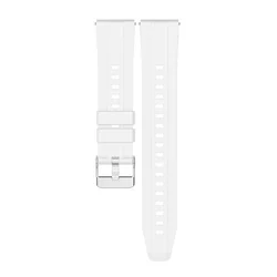 Okosóra szíj - Xiaomi Watch S4 / Watch S4 Sport - fehér szilikon szíj (22 mm)-1