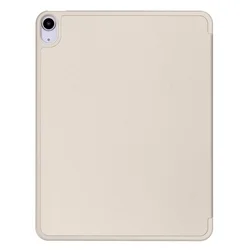 Tablettok iPad Air 8 (2026, M4, 11 coll) - homok színű smart case ceruza tartóval-2