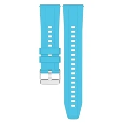 Okosóra szíj - Samsung Galaxy Watch6 / Watch6 Classic - világoskék szilikon szíj (szíj szélesség: 20 mm)-1