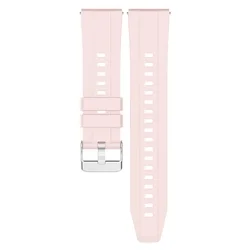 Okosóra szíj - Samsung Galaxy Watch6 / Watch6 Classic - pink szilikon szíj (szíj szélesség: 20 mm)-1