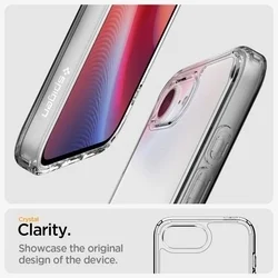 Telefontok iPhone 17e - SPIGEN Ultra Hybrid Crystal Clear - átlátszó hátlap tok-9