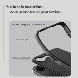 Telefontok iPhone 17e - Nillkin fekete hátlap tok, beépített mágnessel-5