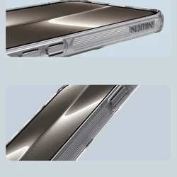 Telefontok Phone 17e - Nillkin Nature TPU PRO - Magsafe kompatibilis átlátszó ütésálló hátlap tok-2