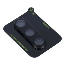 Üvegfólia Samsung Galaxy A37 5G - kamera üvegfólia fekete kerettel (3D)-1