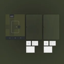 Lenovo Tab 10,1 coll (TB-311FU, TB-311XU) - kijelzővédő üvegfólia (2db)-2