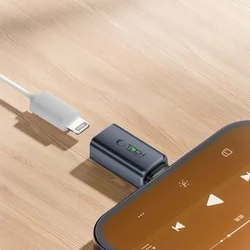 TECH-PROTECT ULTRABOOST AUDIO ADAPTER TYPE-C - LIGHTNING szürke-3