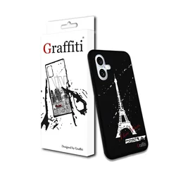 iPhone 17 telefontok - Graffiti No.183 mintás szilikon tok-1