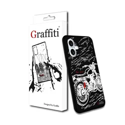 iPhone 17 telefontok - Graffiti No.210 mintás szilikon tok ﻿ -3