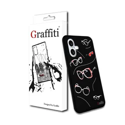 iPhone 17 telefontok - Graffiti No.224 mintás szilikon tok-1