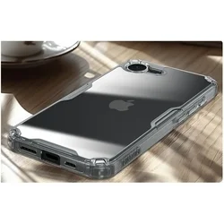 Telefontok iPhone 16e - Nillkin Nature TPU PRO - átlátszó ütésálló hátlap tok-7