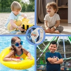 2 db Tech- Protect Nylon Apple Airtag 1/ 2 tok - Felhőcske és kis autó csuklópánt gyerekeknek-7