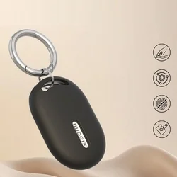 Fekete szilikon Xiaomi Tag pánt - kulcstartó-4